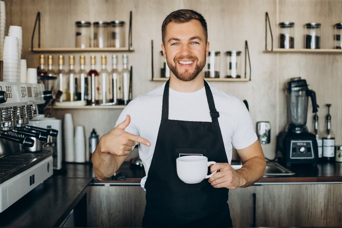 Kaffee und Barista Technik